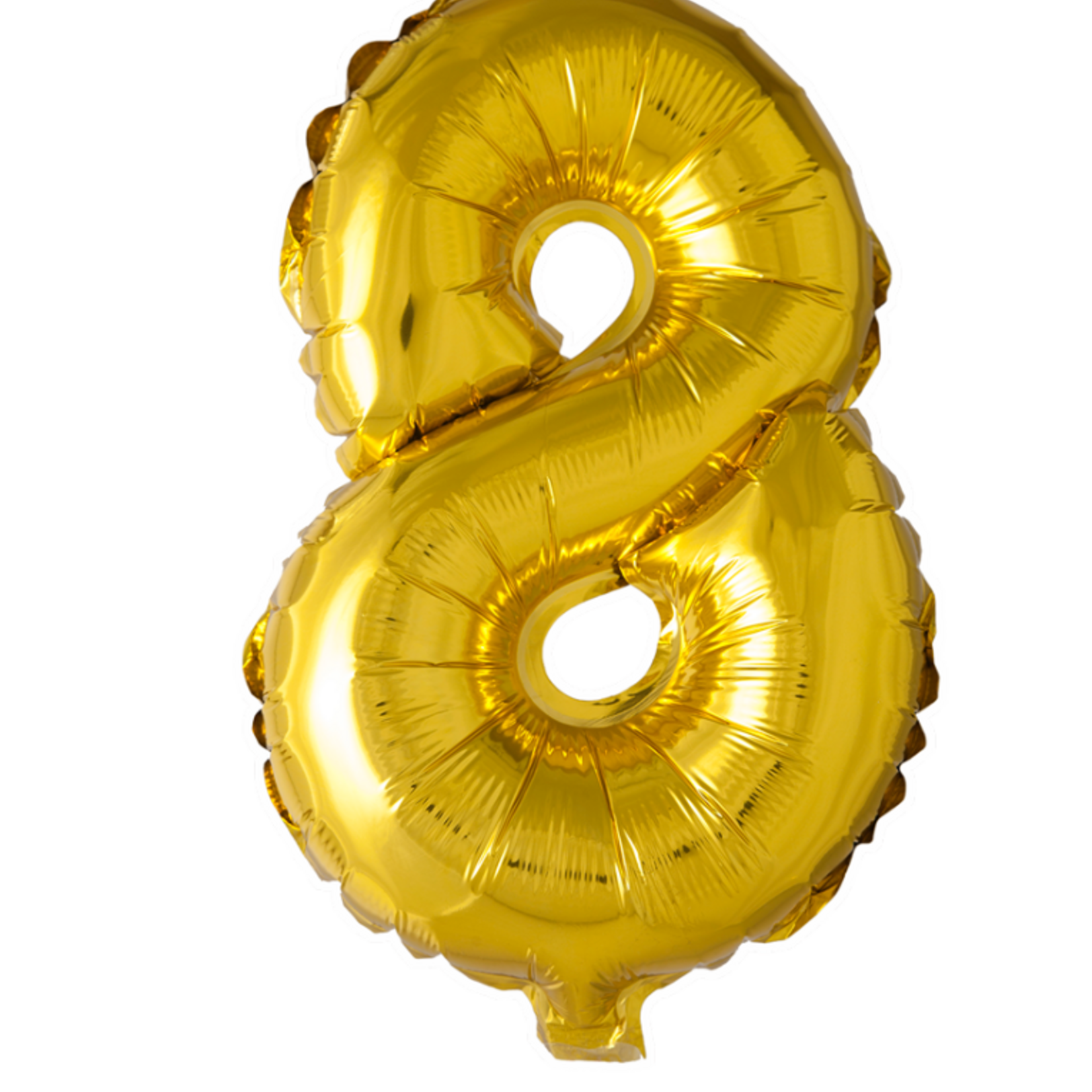 Party Planet Folieballon 16″ nr. 8 goud
