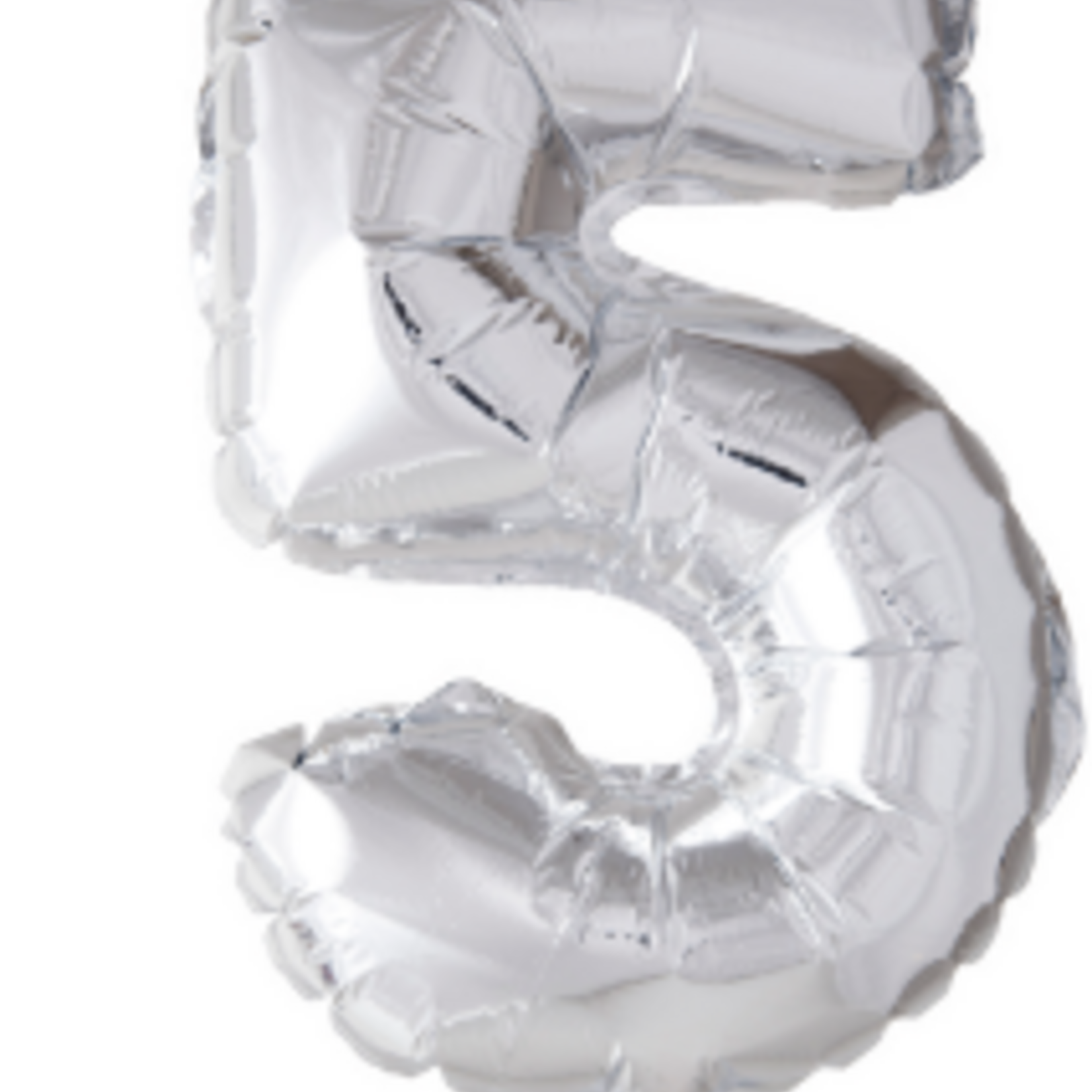 Party Planet Folieballon 16″ nr. 4 zilver