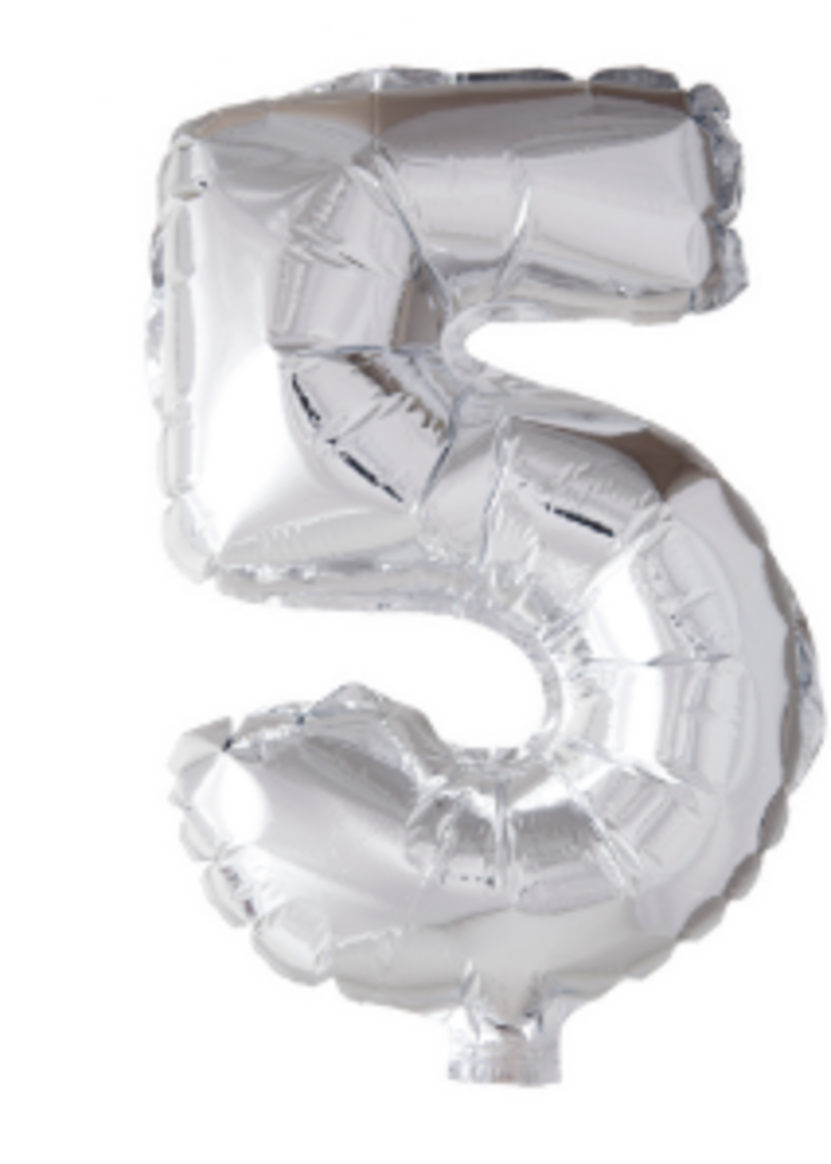 Party Planet Folieballon 16″ nr. 4 zilver