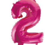 Party Planet Folieballon 16″ nr. 2 roze