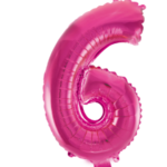 Party Planet Folieballon 16″ nr. 6 roze