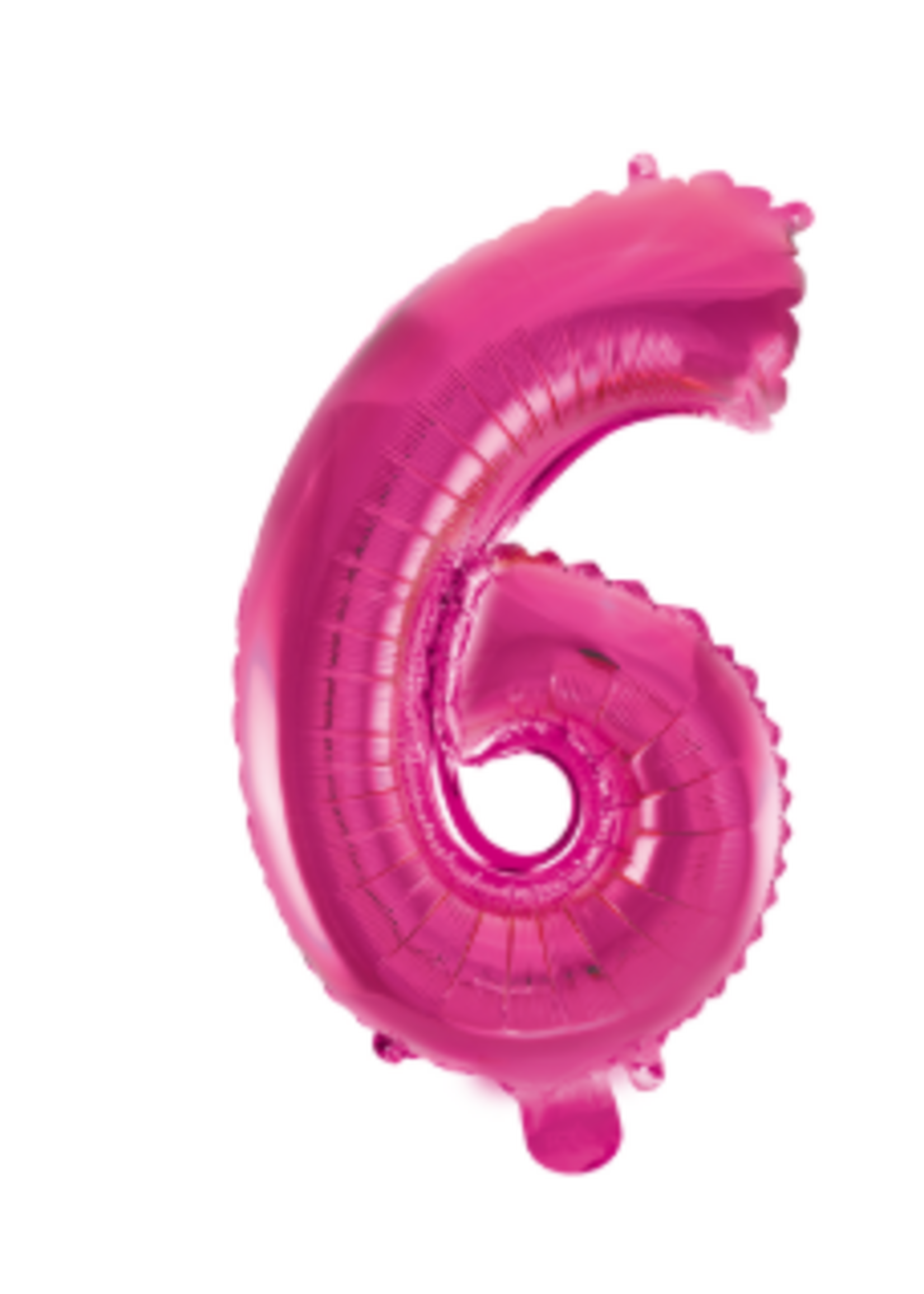 Party Planet Folieballon 16″ nr. 6 roze