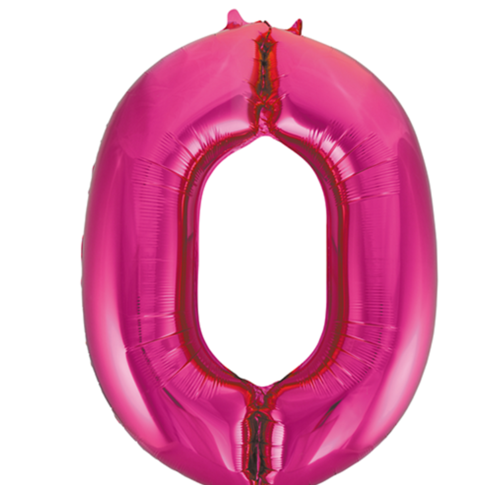 Party Planet Folieballon 16″ nr. 0 roze