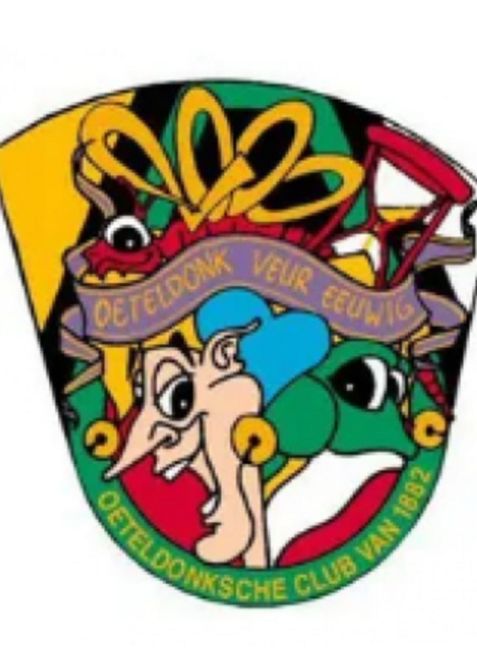 Party Planet Jaarembleem 2000