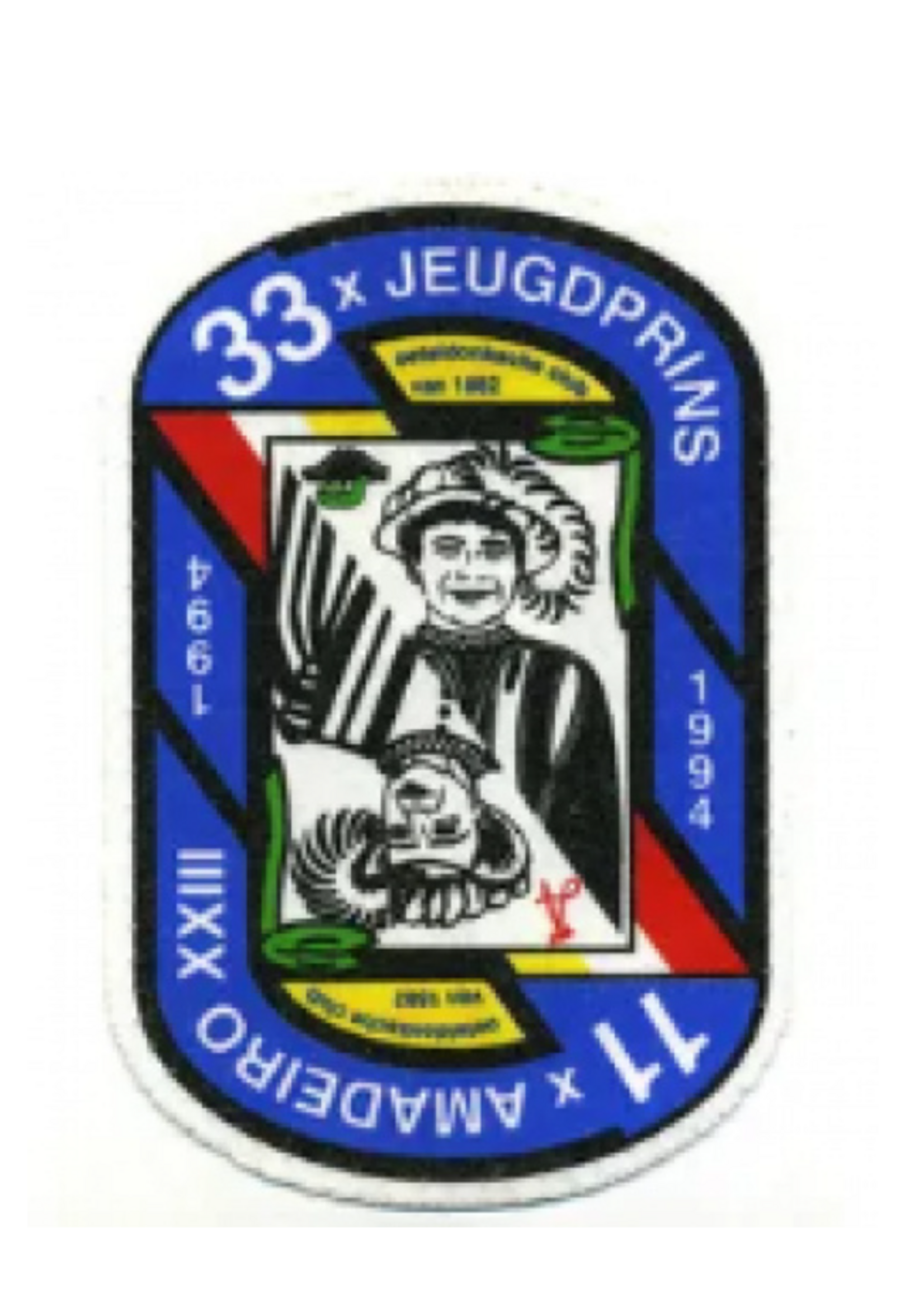 Party Planet Jaarembleem 1994