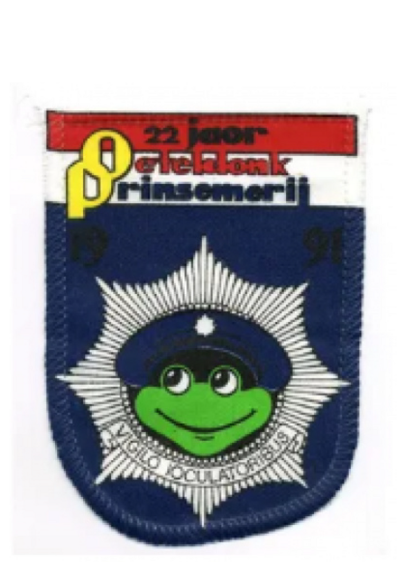 Party Planet Jaarembleem 1991