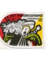 Party Planet Jaarembleem 1990