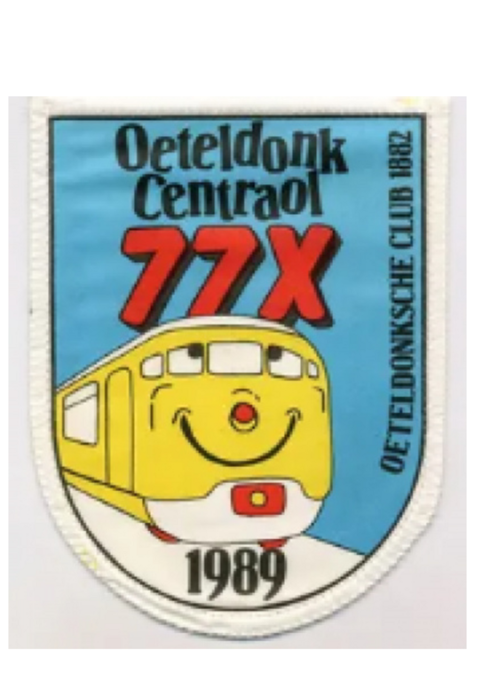 Party Planet Jaarembleem 1989