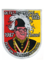 Party Planet Jaarembleem 1987