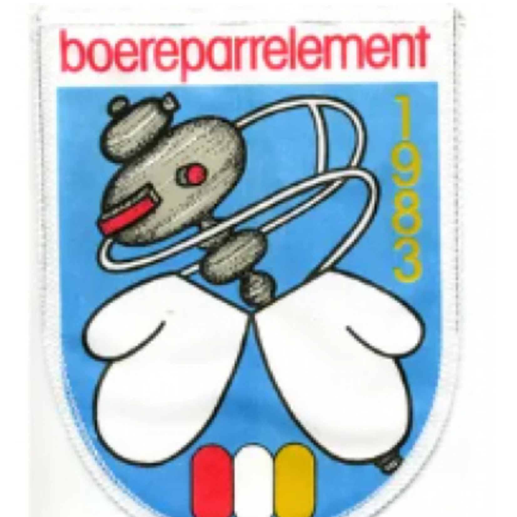 Party Planet Jaarembleem 1983