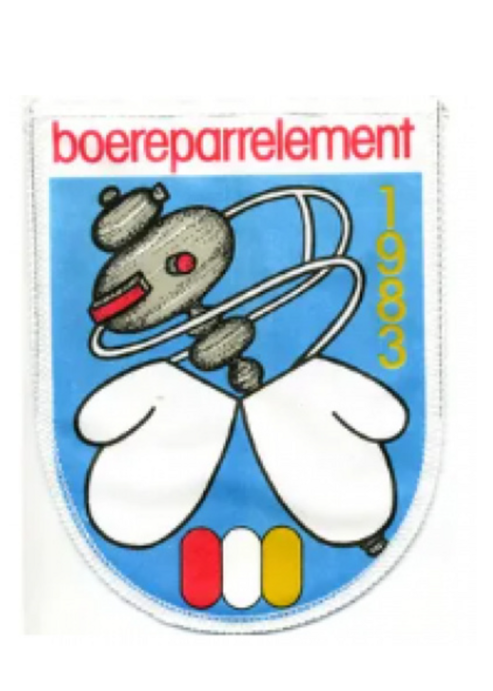 Party Planet Jaarembleem 1983