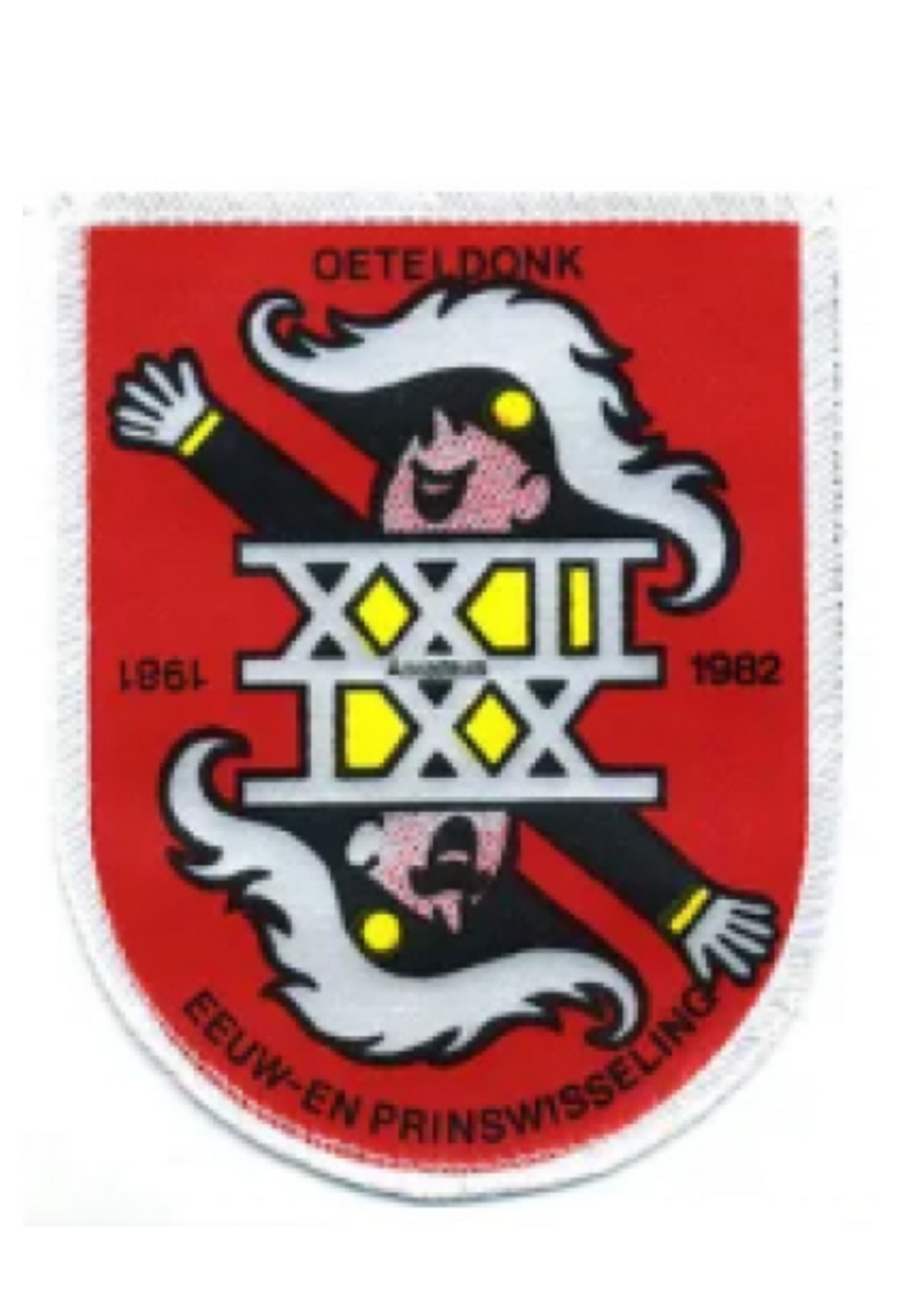 Party Planet Jaarembleem 1982