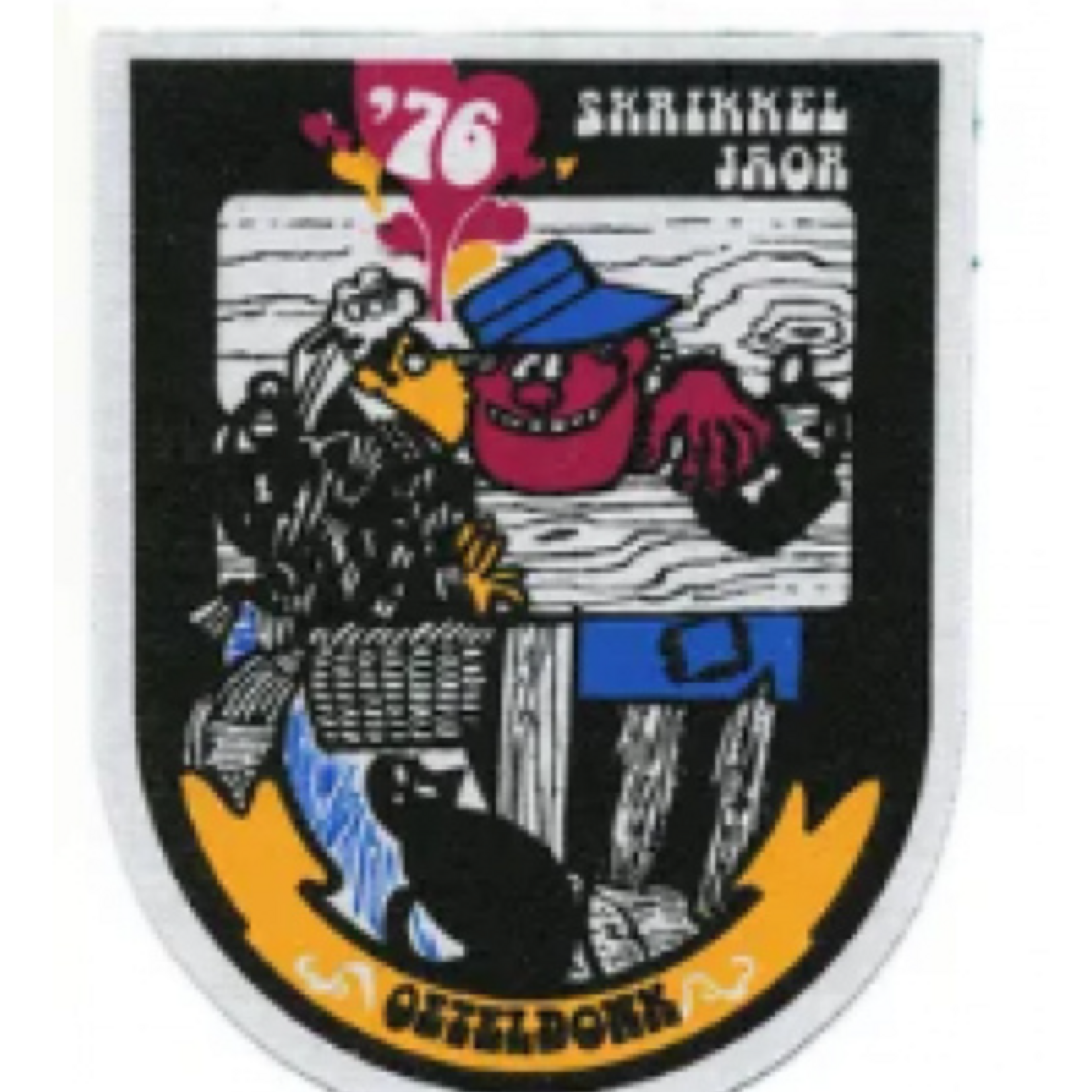 Party Planet Jaarembleem 1976