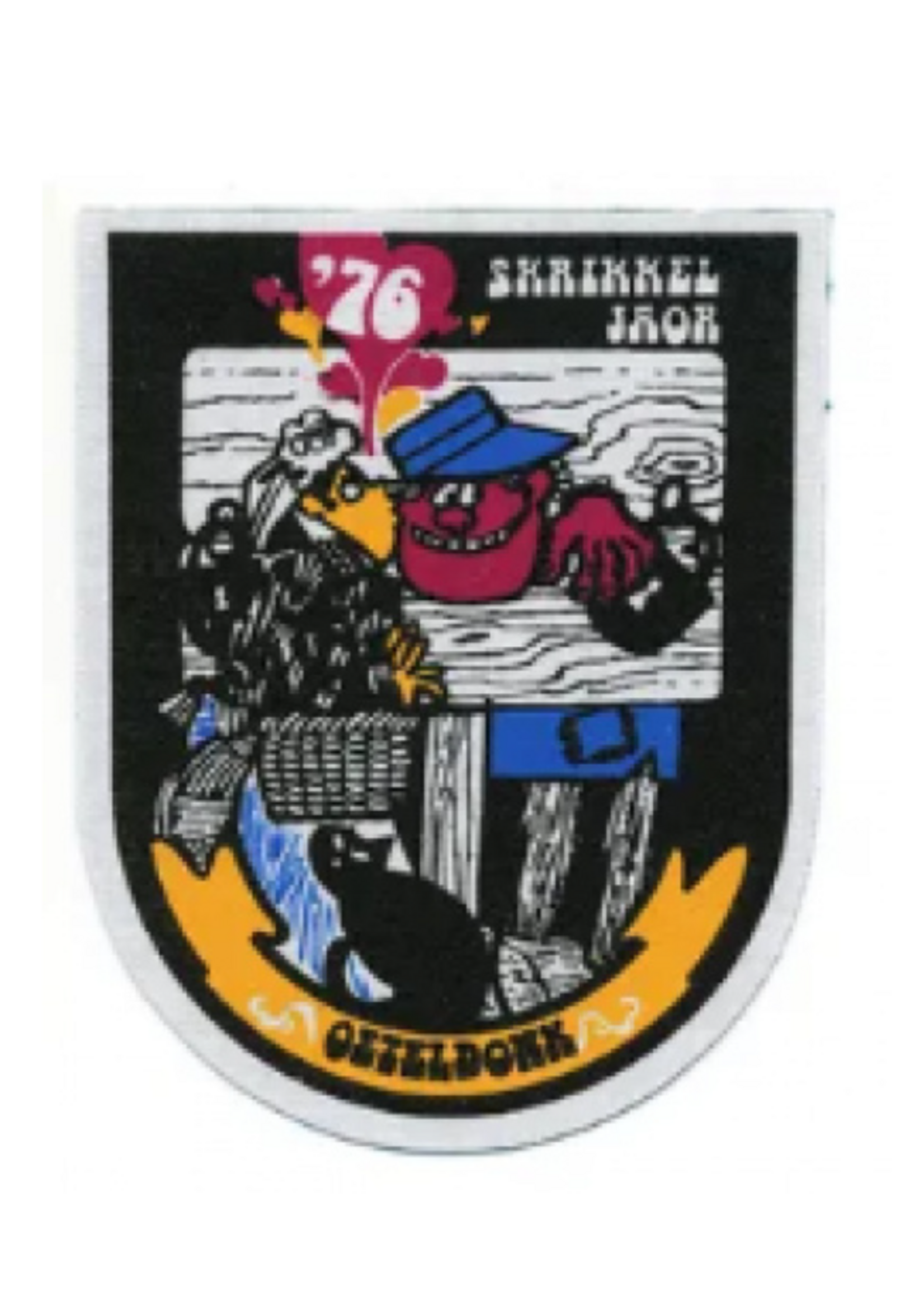 Party Planet Jaarembleem 1976