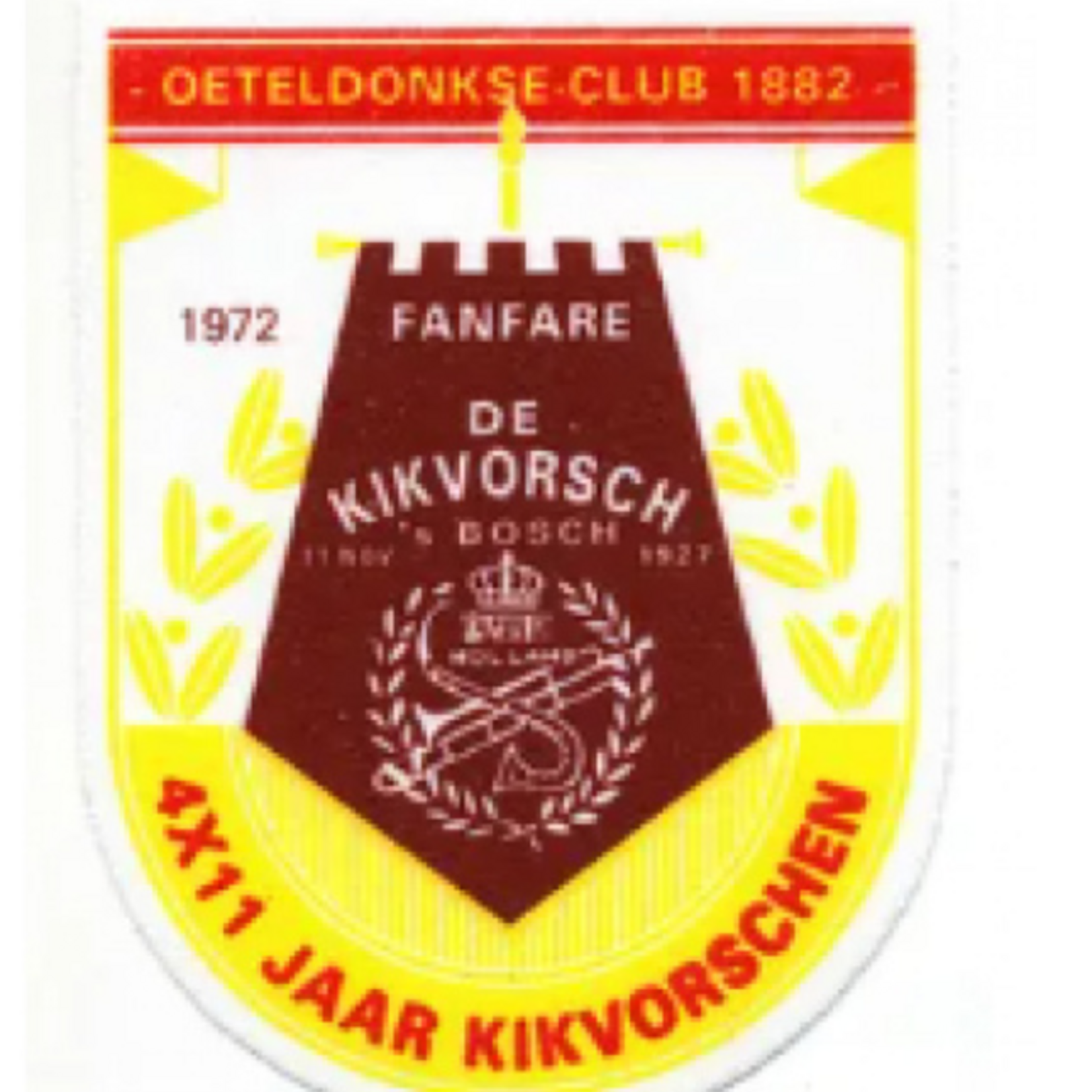 Party Planet Jaarembleem 1972