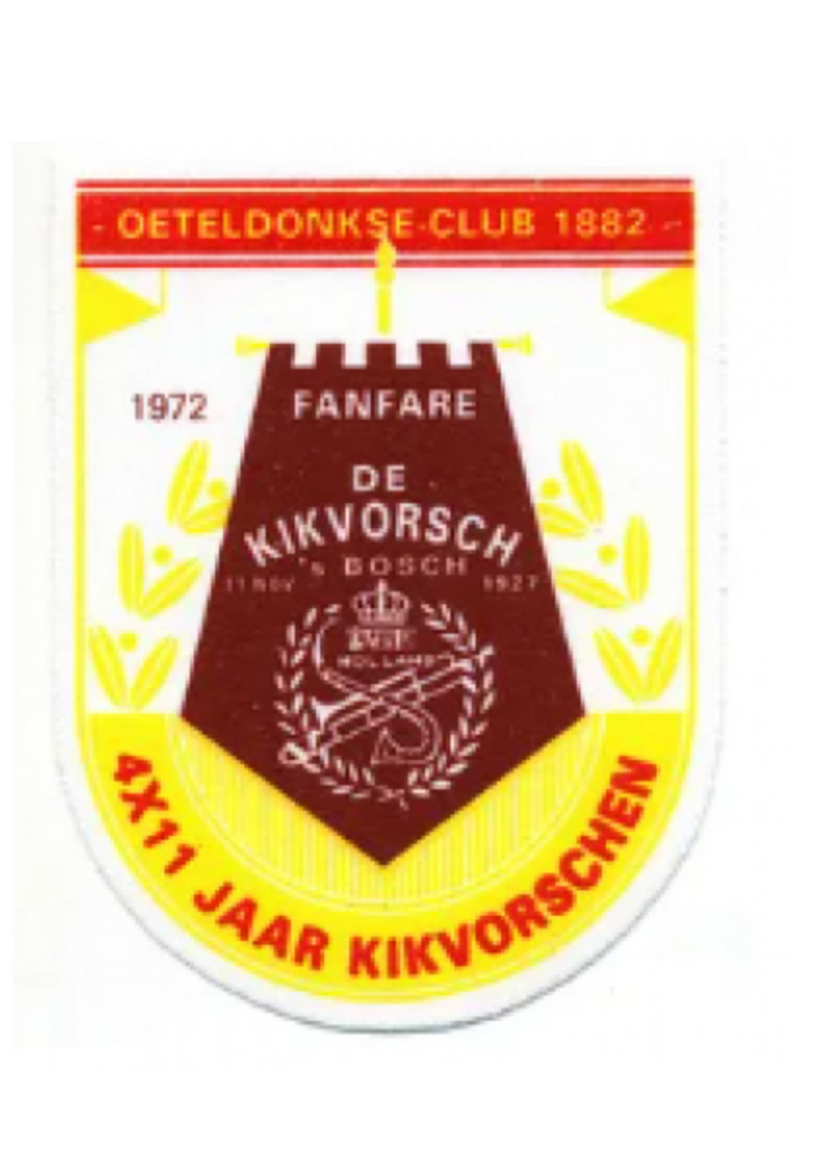 Party Planet Jaarembleem 1972