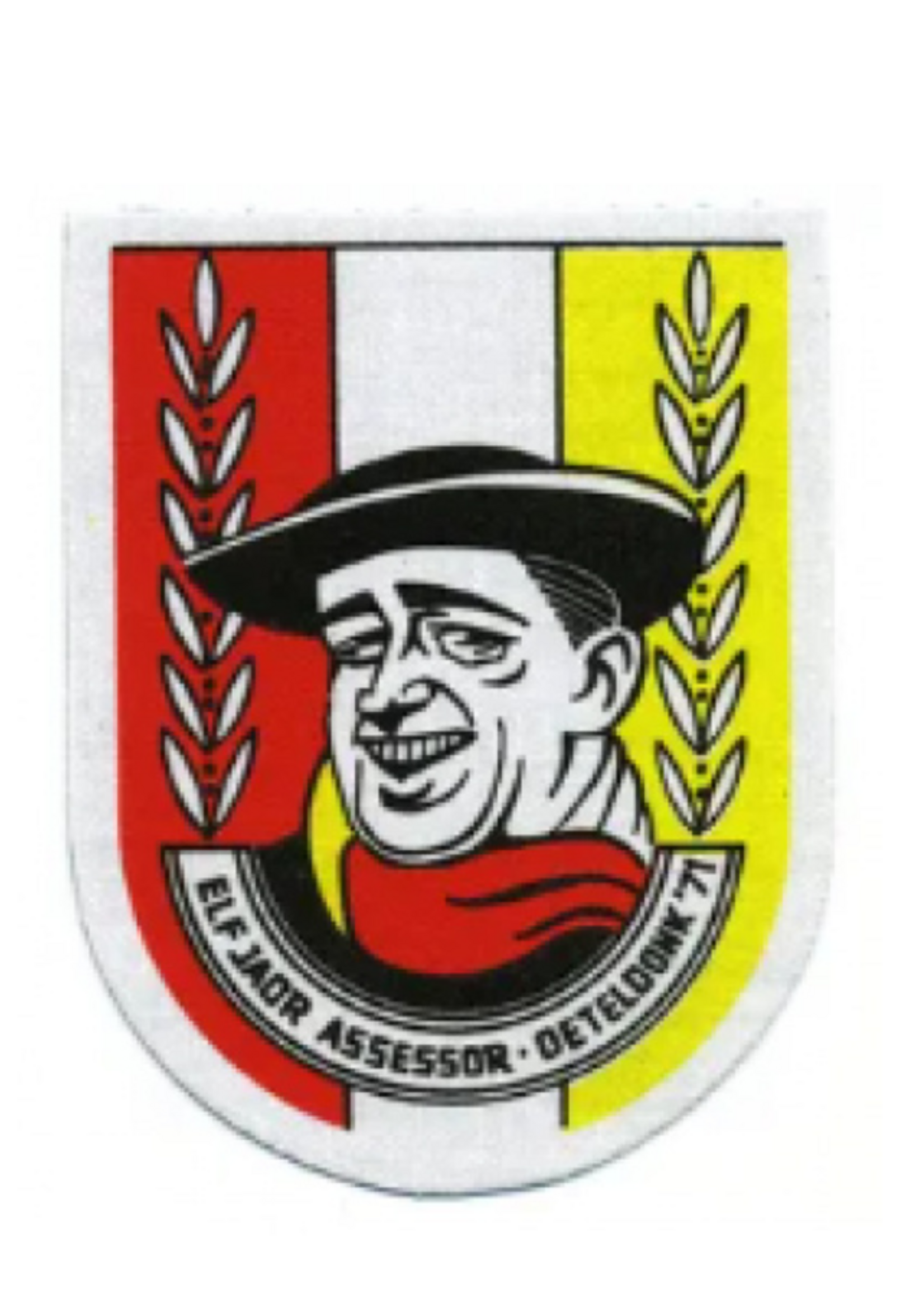 Party Planet Jaarembleem 1971