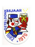 Party Planet Jaarembleem 1970