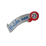 Party Planet Wanddeco hulde aan 25 58 x 27 cm