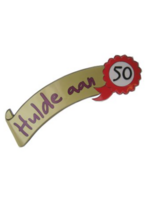 Party Planet Wanddeco hulde aan 50 58 x 27 cm