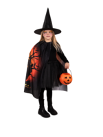 Party Planet Halloween cape spooky een maat