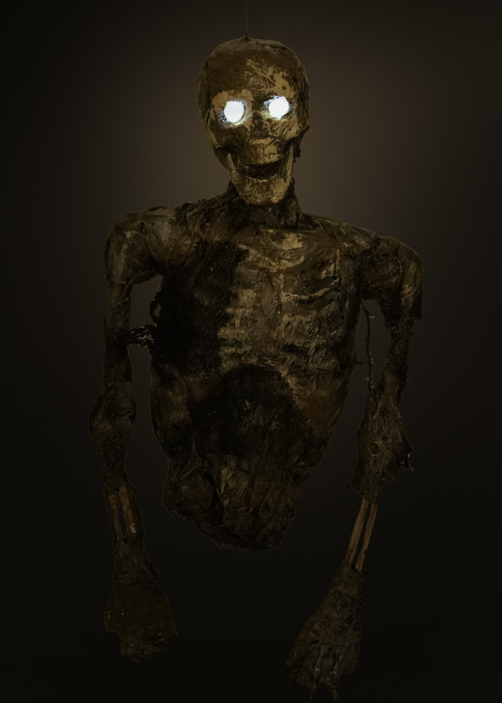 Party Planet Zombie bovenlichaam met licht