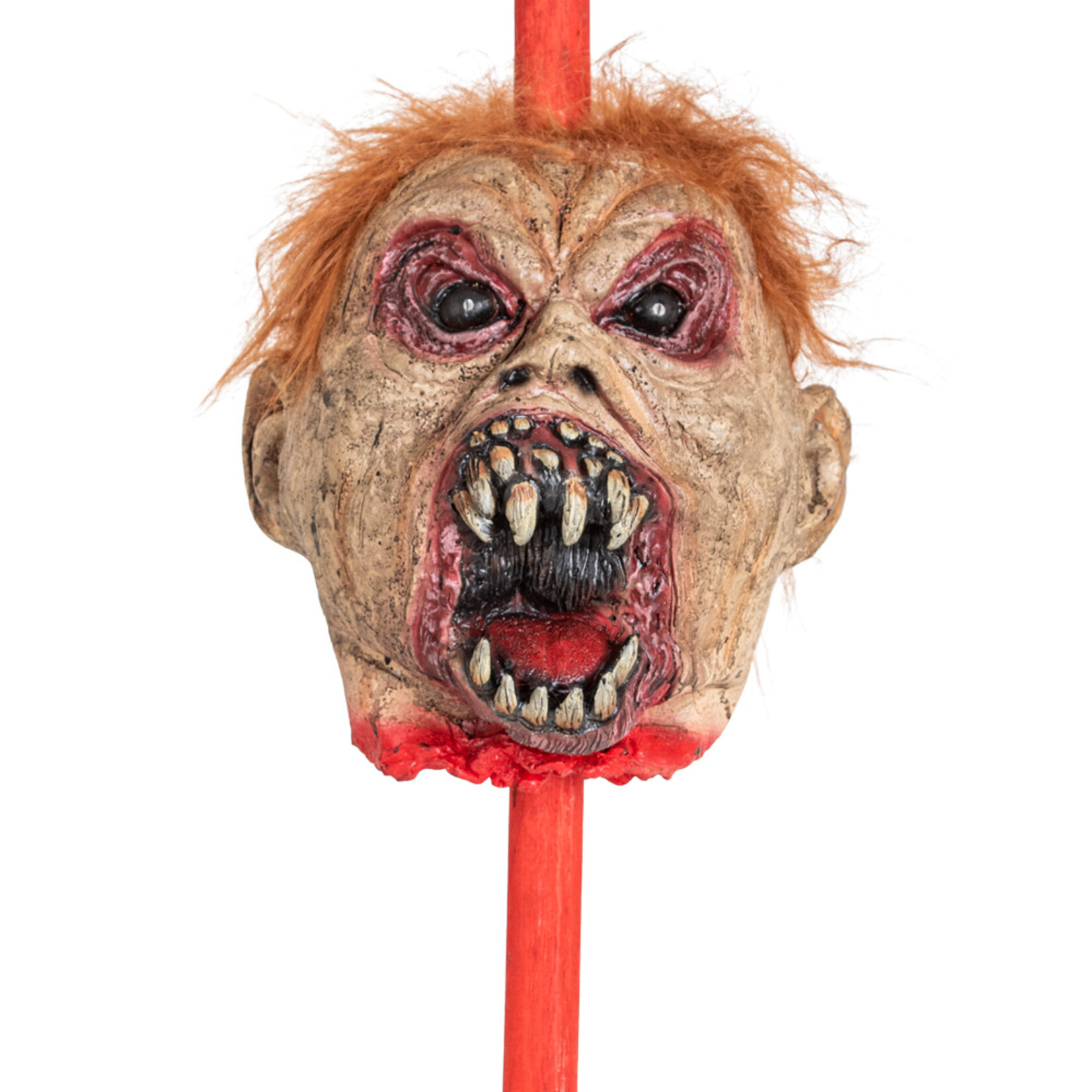 Party Planet Zombie hoofd op staak