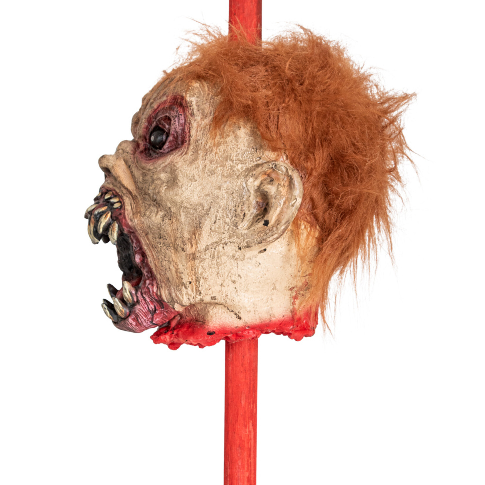 Party Planet Zombie hoofd op staak