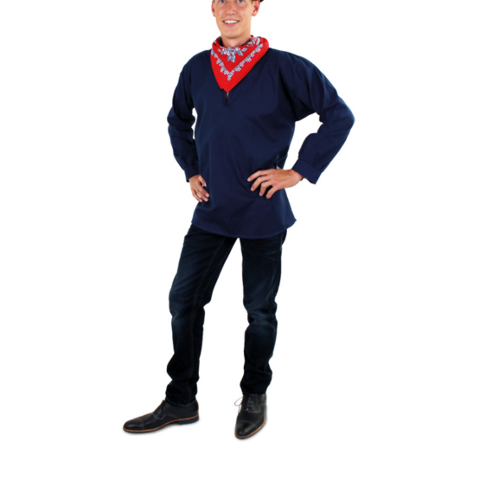 Party Planet Blauwe kiel unisex