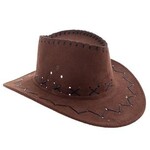 Party Planet Cowboyhoed daim kind bruin