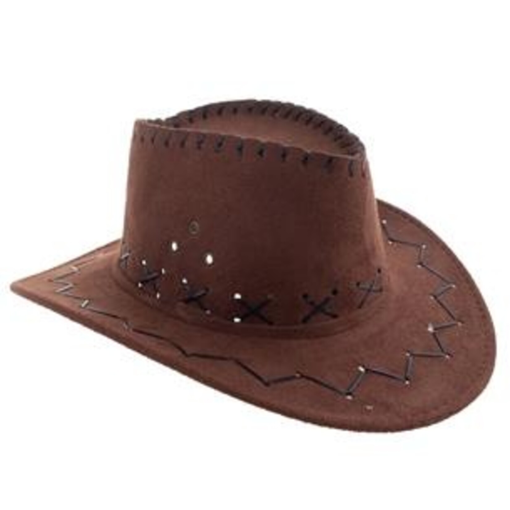 Party Planet Cowboyhoed daim kind bruin