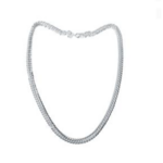 Party Planet Halsketting zilver