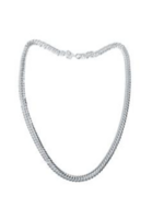 Party Planet Halsketting zilver