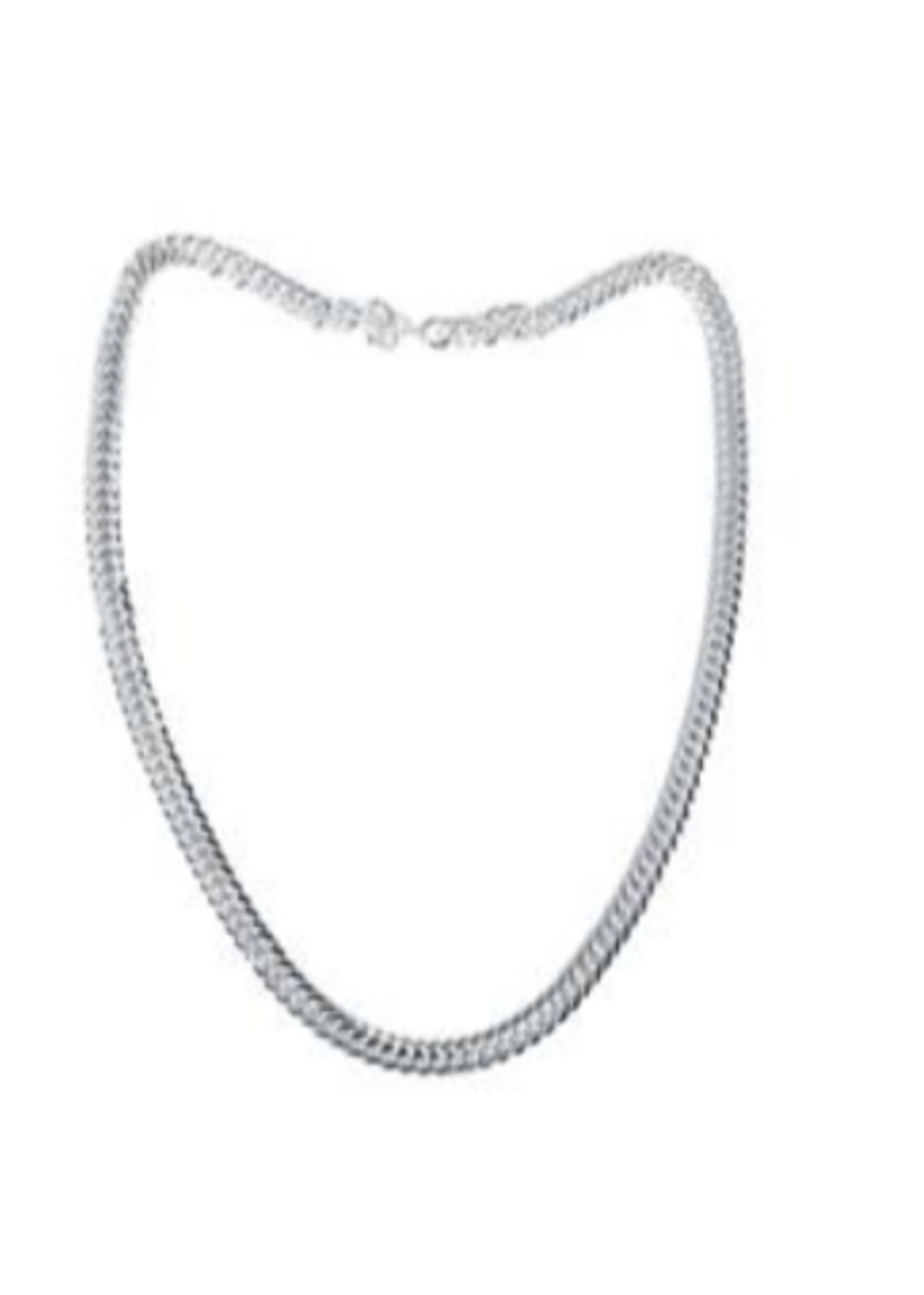 Party Planet Halsketting zilver