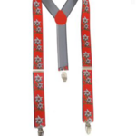 Party Planet Bretellen Edelweiss rood