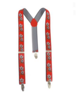 Party Planet Bretellen Edelweiss rood