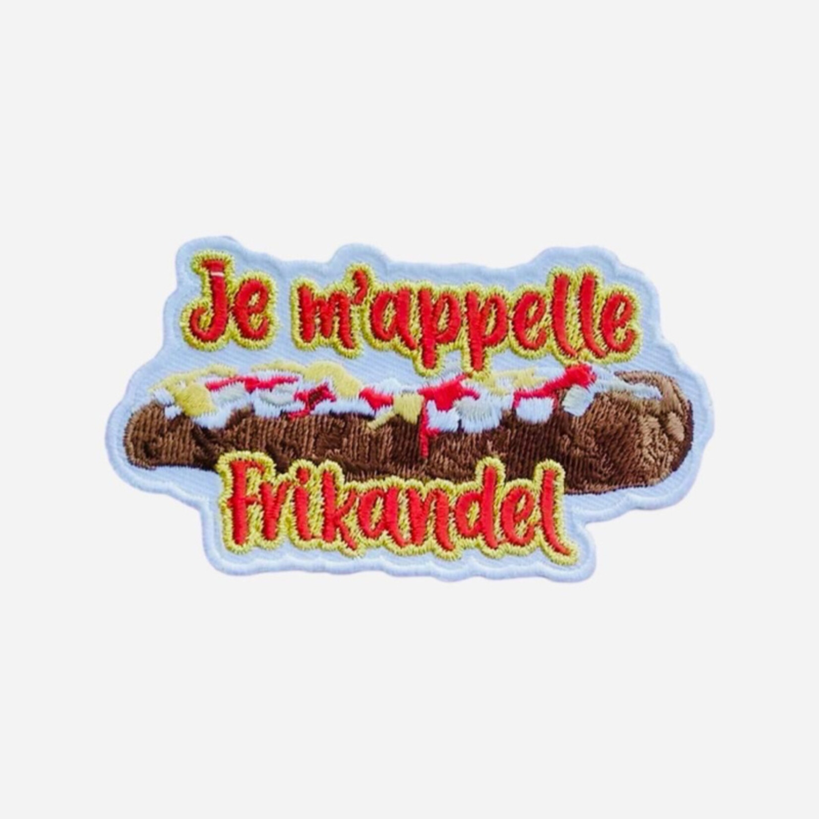 Party Planet Je m'apelle frikandel embleem