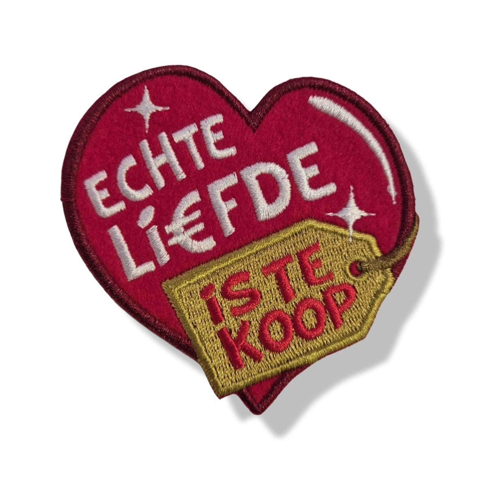 Party Planet Embleem Echte li€fde is te koop