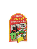 Party Planet Ik heb een spijker in munne kop...embleem