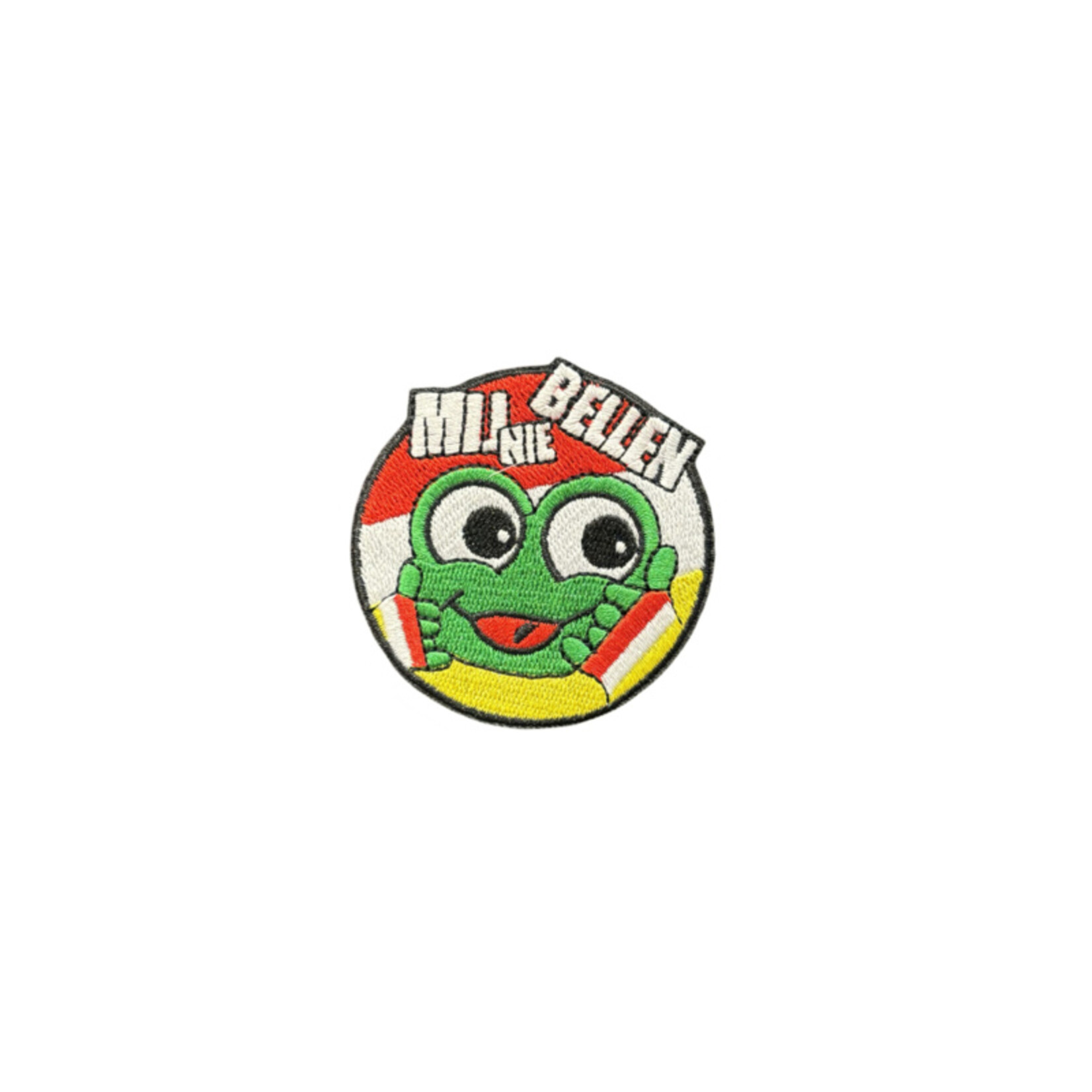 Party Planet Mij nie bellen embleem