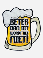 Party Planet Beter dan dit wordt het niet embleem