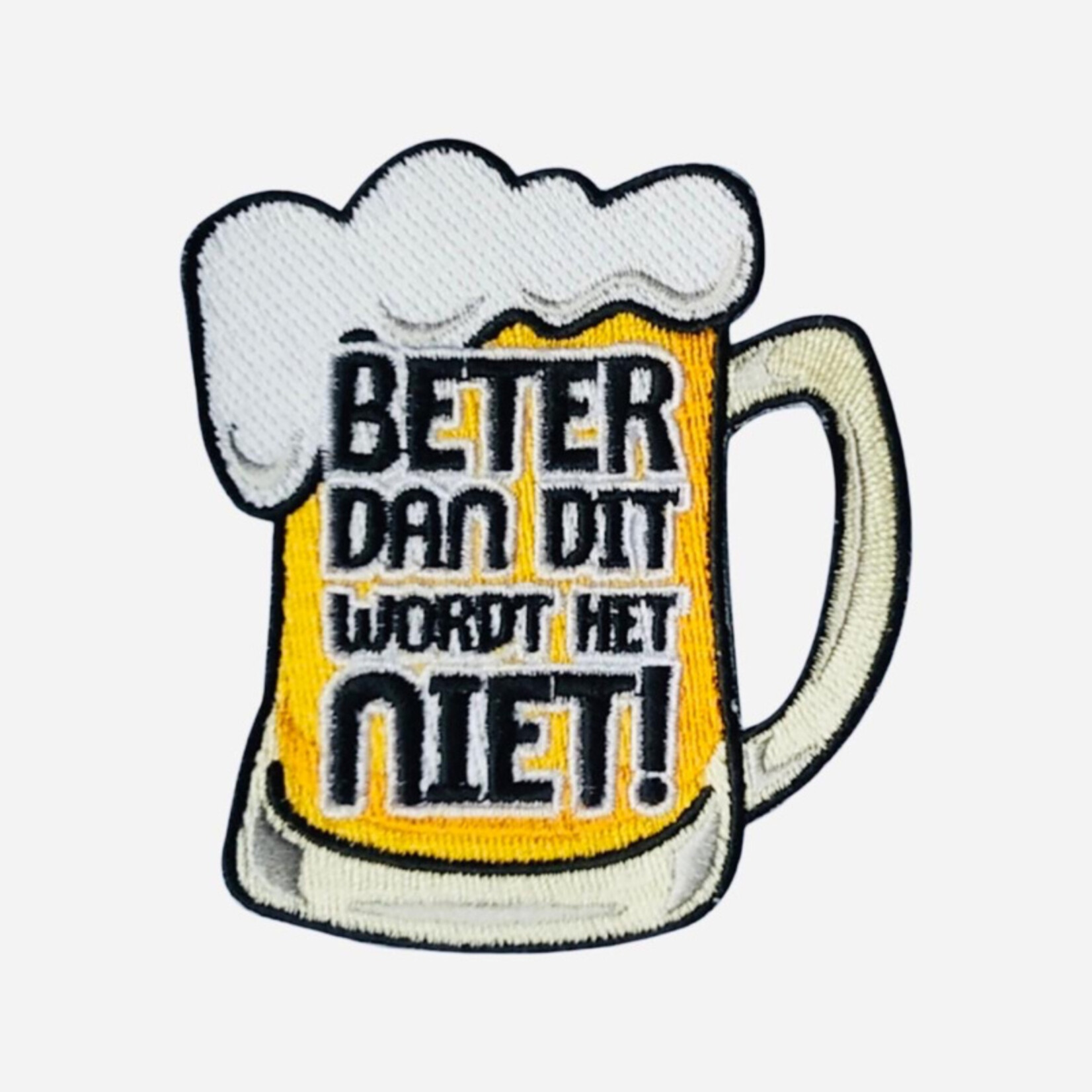 Party Planet Beter dan dit wordt het niet embleem