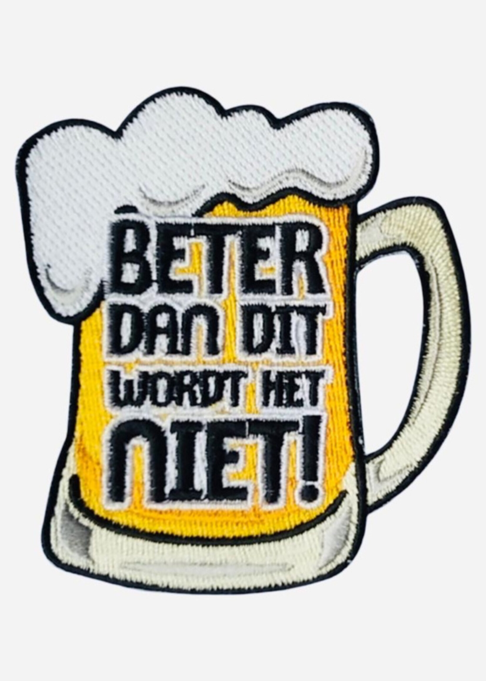 Party Planet Beter dan dit wordt het niet embleem