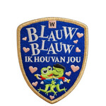 Party Planet Blauw schild