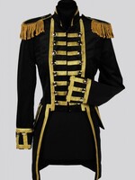 Party Planet Jas Heer Zwart Velours de luxe