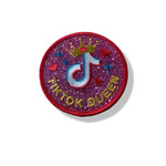 Party Planet Embleem TikTok roze