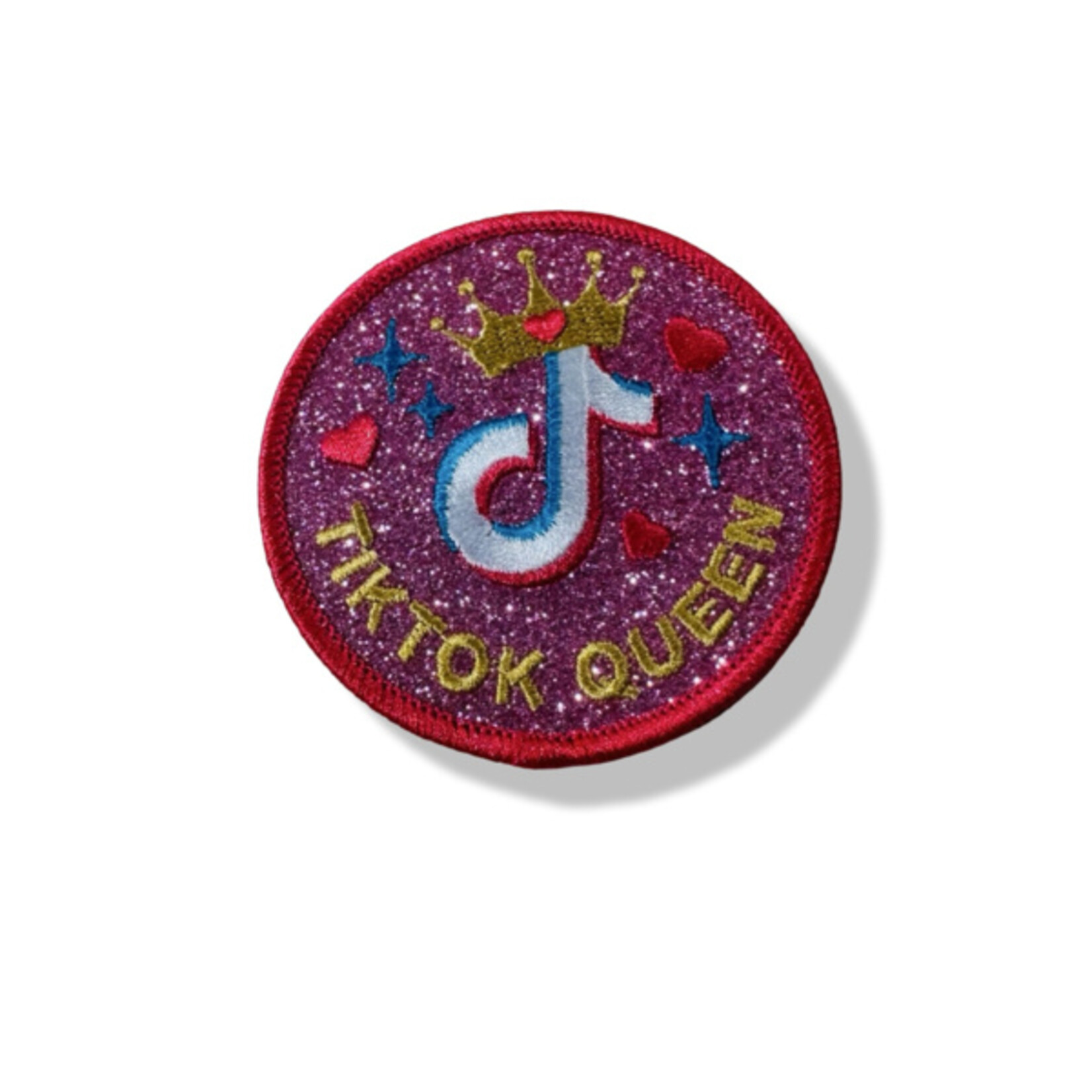 Party Planet Embleem TikTok roze