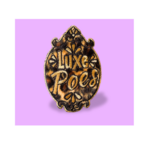 Party Planet Embleem LUXE POES, fluffy panterstof