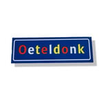 Party Planet Pinneke straatnaambord "Oeteldonk"