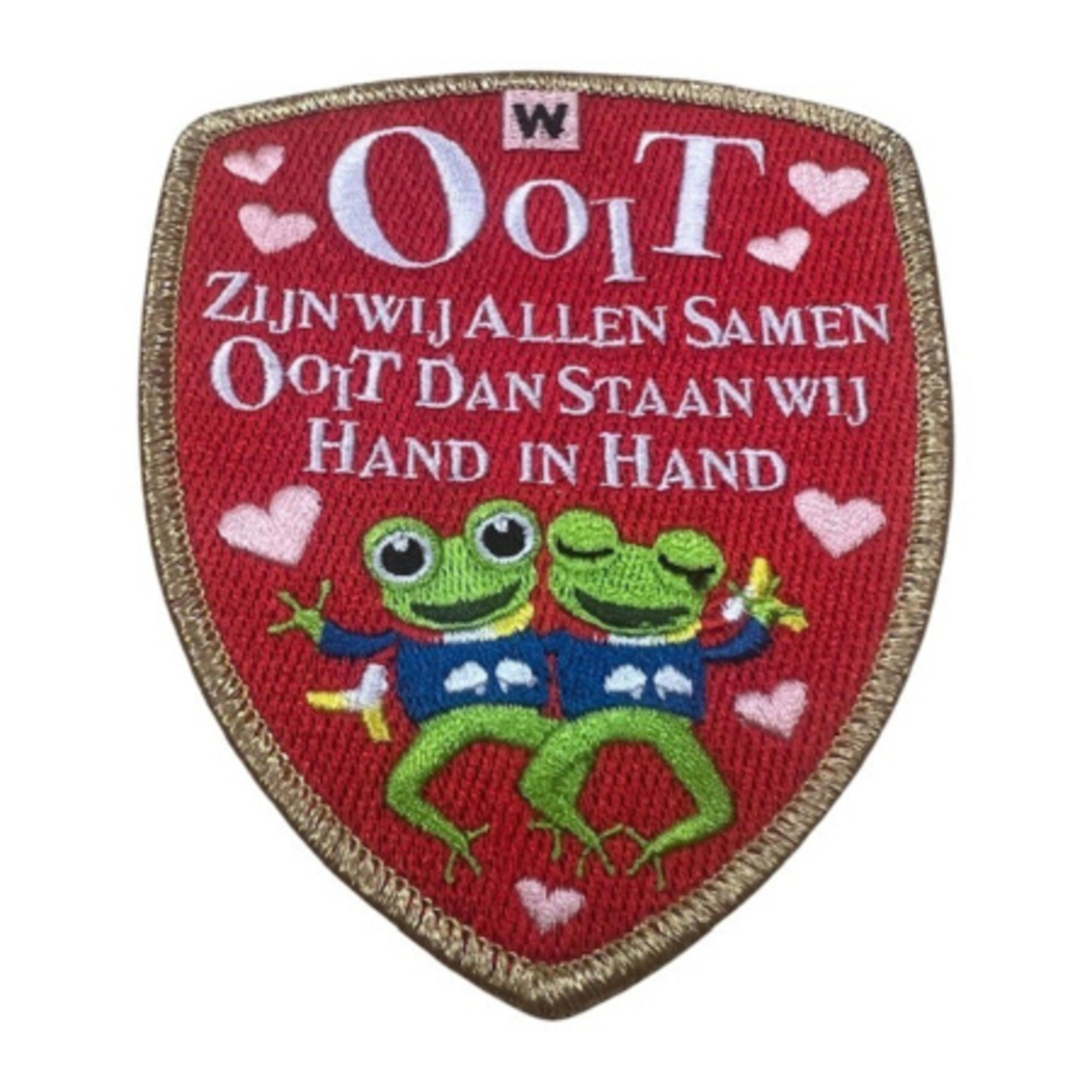 Party Planet Ooit rug embleem
